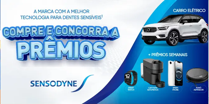 Promoção Sensodyne Compre e Concorra a Prêmios